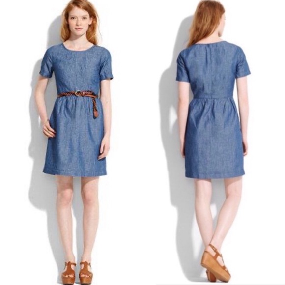 Madewell Chambray Songbird Dress - Picture 2 of 10